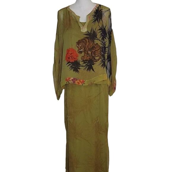 Harari 100% Silk 3 Piece Set - Picture 1 of 12